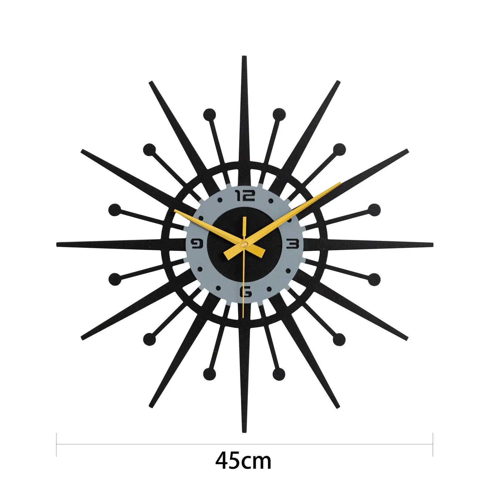Light luxury, creative simplicity, atmospheric home decoration, wall mounted clock, wall mounted clock