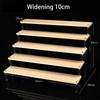 Acrylic Wooden Display Riser Stand for Funko POP Figures,Earring Ring Holder Cupcake Stand,Perfume Stand Organizer Display