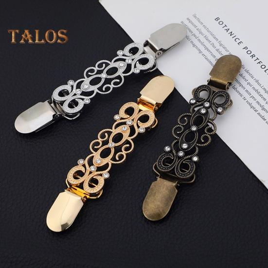 

Женская брошь-зажим «утка» со стразами, декоративная ажурная, ретро, изогнутая, противоскользящая, с глубоким вырезом, украшение на шею, анти-экспозиция, брошь для выпускного бала, одежда, украшения