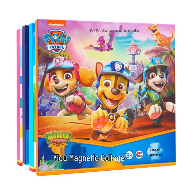 PAW Patrol Magnetic Tile Stickers - Educational Toys for Kids Ages 3-6