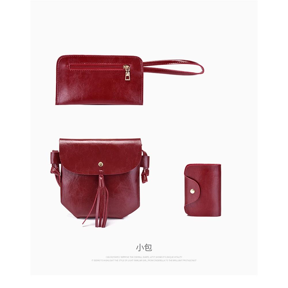 Women's Bag, Large Capacity Handbag, Fashionable Four-piece Set, Mother-in-law Bag, Shoulder Bag, Crossbody Bag