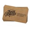 50 Pcs/set "Thank You" Greeting Cards 90*54mm Rectangular Thick Kraft Paper Cards Festival Gift Cards