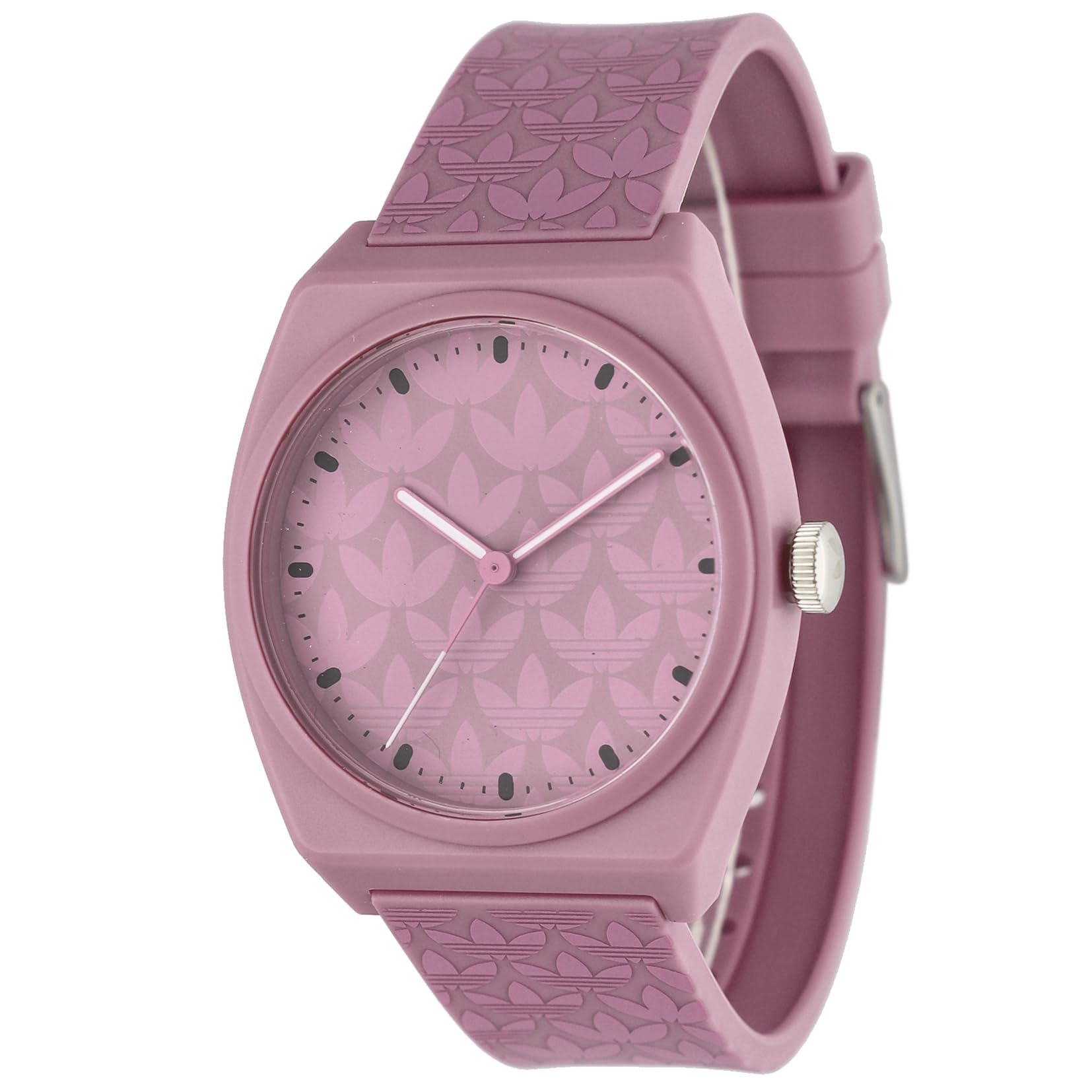

Оригинальные часы PROJECT TWO GRFX Project Two Graphic Pink Dial Resin Windshield Quartz 5 ATM Waterproof 36MM China Watch AOST23052 [Adidas Swatch] розовый