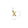 26 A-Z Letter Pendants with Loops for Creative DIY Bracelets, Necklaces, Jewelry Charms & Accessories.