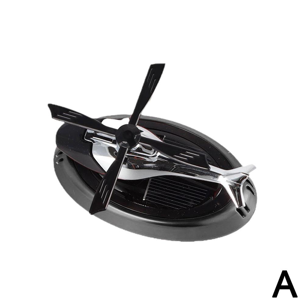 2024 Nowy zasilany energią słoneczną samochód zapach helikopter odświeżacz powietrza dekoracja samochodu obrotowy odświeżacz powietrza do biura odświeżacze ozdoby