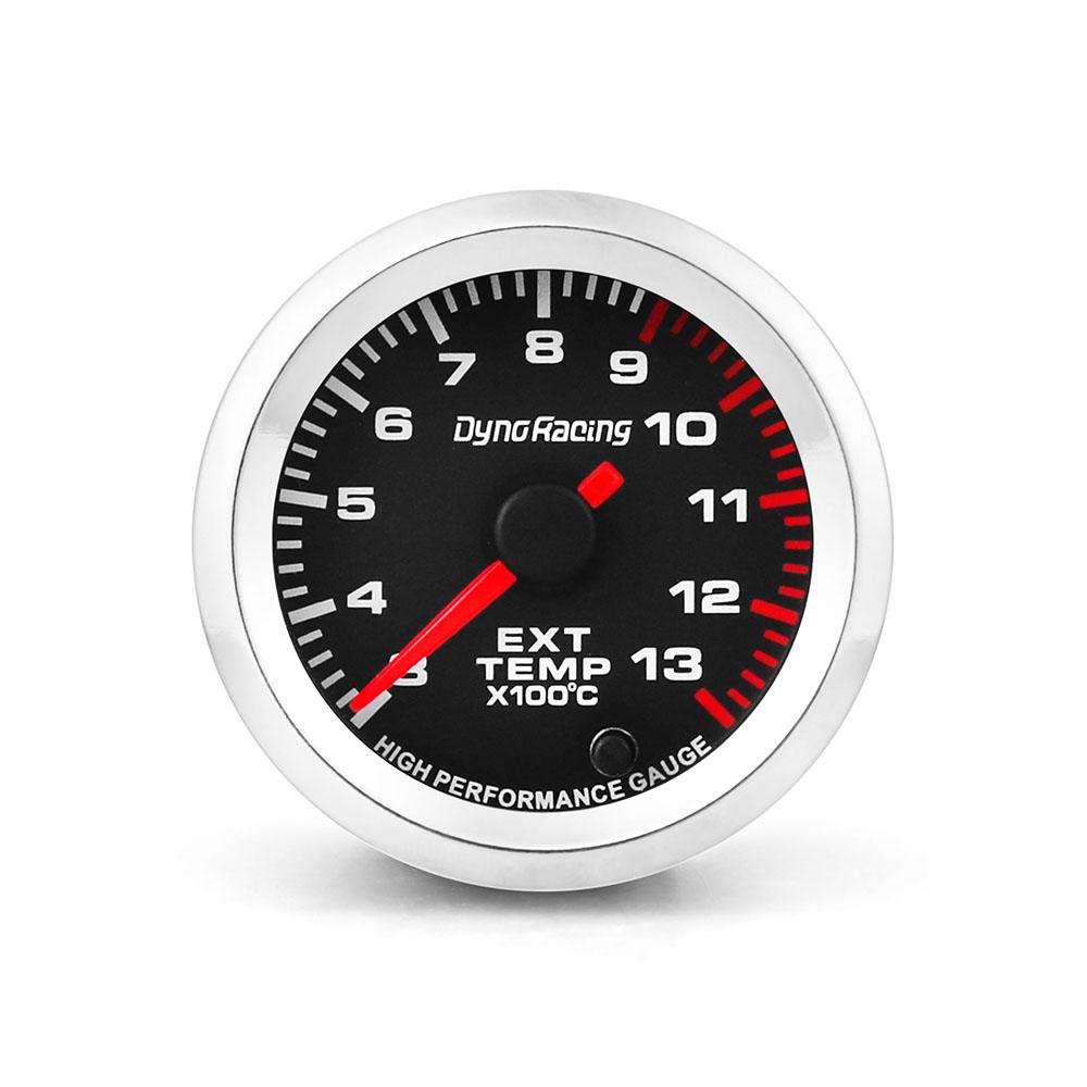 

Dynoracing 2 52 мм автомобильный датчик температуры выхлопных газов 300-1300 Цельсия 7 цветов указатель EGT измерительный прибор с шаговым двигателем