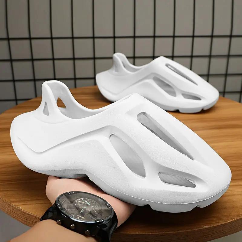 Fashion Hollowing Male Shoe Couple Color Summer 2025 Number 41 Wholesale Clearance Sale Big Size New Fashion Luxury H Eva Men's Sandal