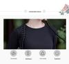 2024 Autumn Ethnic Women's Slimming Embroidered Round Neck Long Sleeve T-shirt