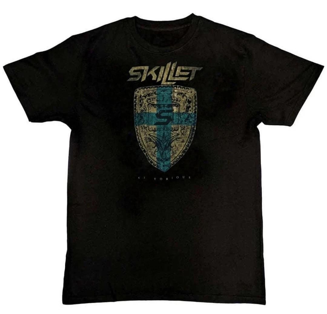 Men s and Women s T-shirts Skillet Band Victorious Album Graphic Print Unisex T-Shirt S M L XL 2 3 4 XL XXL