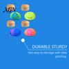 Anxiety Relief Steamed Bun Toy Smiling Stress Ball Anti-Anxiety Cartoon Dumpling Squeeze Soft Simulated Dough Fidget Sensory