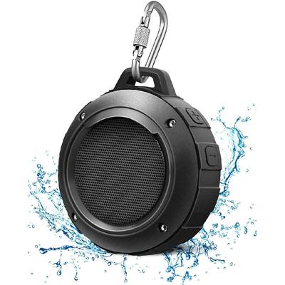 Su Geçirmez Bluetooth Hoparlör, Kablosuz Taşınabilir Mini Duş Seyahat Hoparlörü, Subwoofer, Geliştirilmiş Bas, Spor, Havuz için Dahili Mikrofonlu