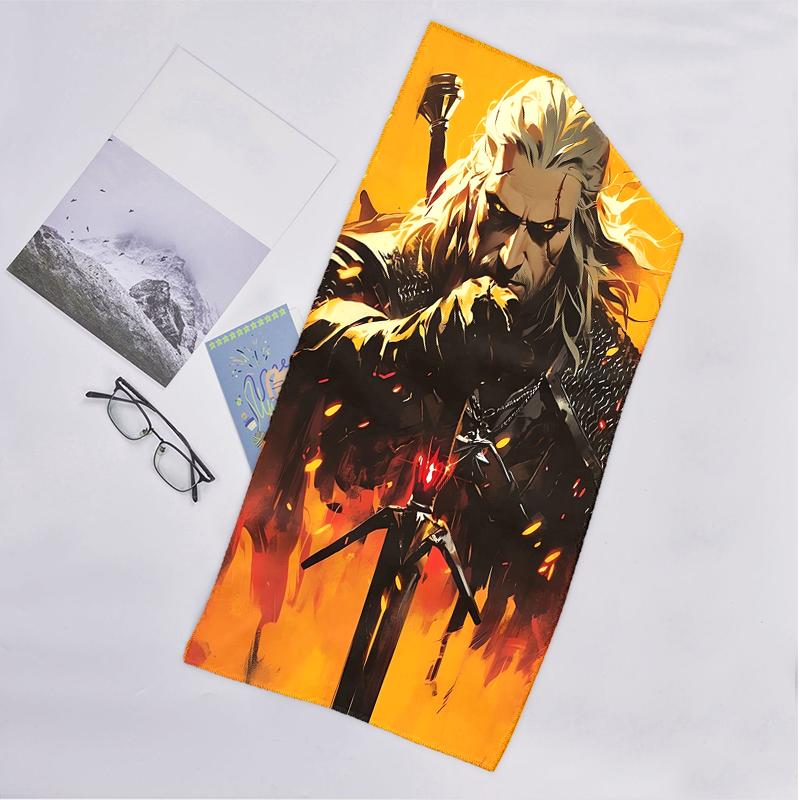 Witcher Fashion Beach Towel: Ideal for Summer Adventures Soft, absorbent and quick drying suitable for swimming and bathing
