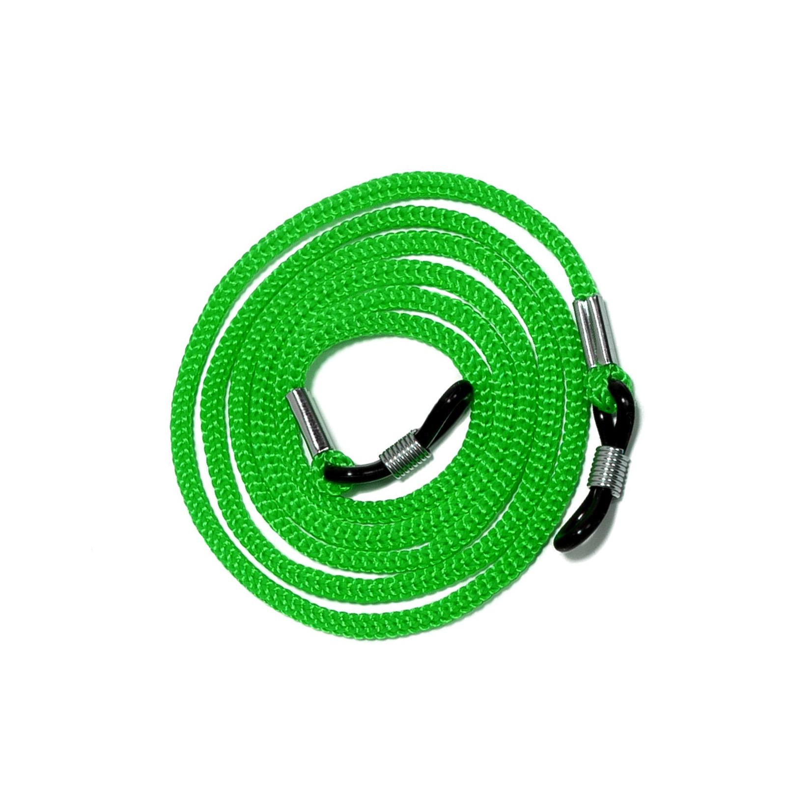 

Регулируемый противоскользящий шнурок-держатель для очков для спортивных солнцезащитных очков, унисекс дизайн, прочный полиэстеровый ремешок для очков зелёный