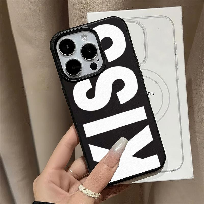 English Letters Kiss Phone Case For Samsung S25 S24 S23 Ultra FE A56 A55 A53 A54 A34 A16 A35 A36 A26 A05S A06 A07 A15 A17 Cover