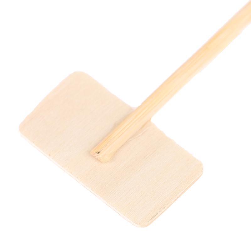 50 Mini tabule Dřevo Zpráva Břidlice Obdélník Klip Panel Karta Poznámky Štítek