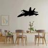 Stunning 1pc Aesthetic Wall Decoration! Retro Metal Hanging Ornament. Jet Fighter Wall Art. Metal Wall Sign. Coffee Sign. Art.