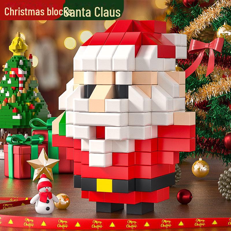 Christmas Tree Building Blocks for Kids - Princess Themed Educational Toy Gift