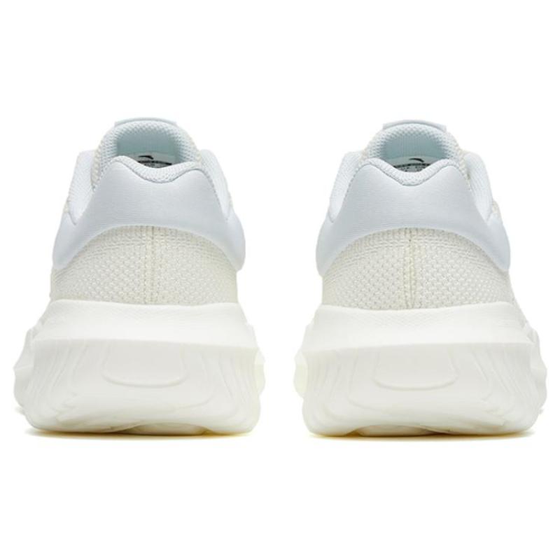 Anta Variety Training Collection Abrasion Resistant Breathable Low Top Training Shoes Women's White Gray Sneakers 122327792-2