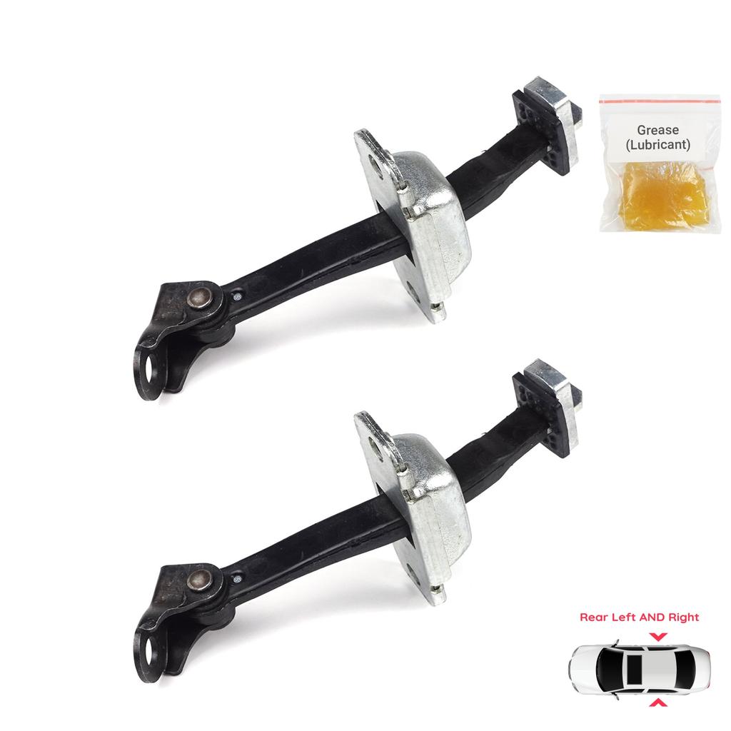 EDP789-1 2 Pieces Rear Left AND Right Door Catch Hinge Brake Stop Check Strap Limiter for Hyundai I30 MK1 FD 2006-2012 794802L000
