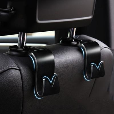 Universal Hide Bag Holder Car Seat Back Hooks Auto Headrest Cloth Hanger ABS Plastic