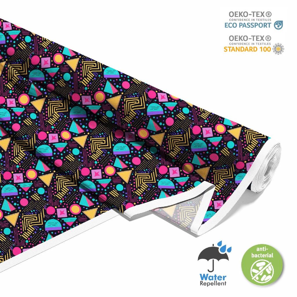 Outdoor Dekostoffe Oxford - Motiv Geometrisch I Dx3462