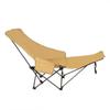 Adjustable Padded Moon Chair: Office & Camping Recliner for Sitting or Sleeping
