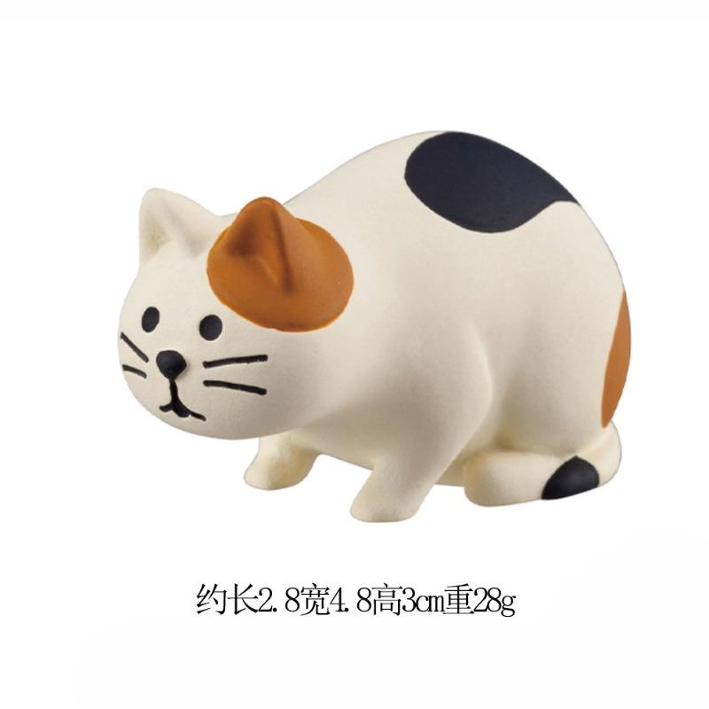 Car ornaments, Japanese cat Zakka groceries, photos, cute adorable ornaments, mini, resin crafts