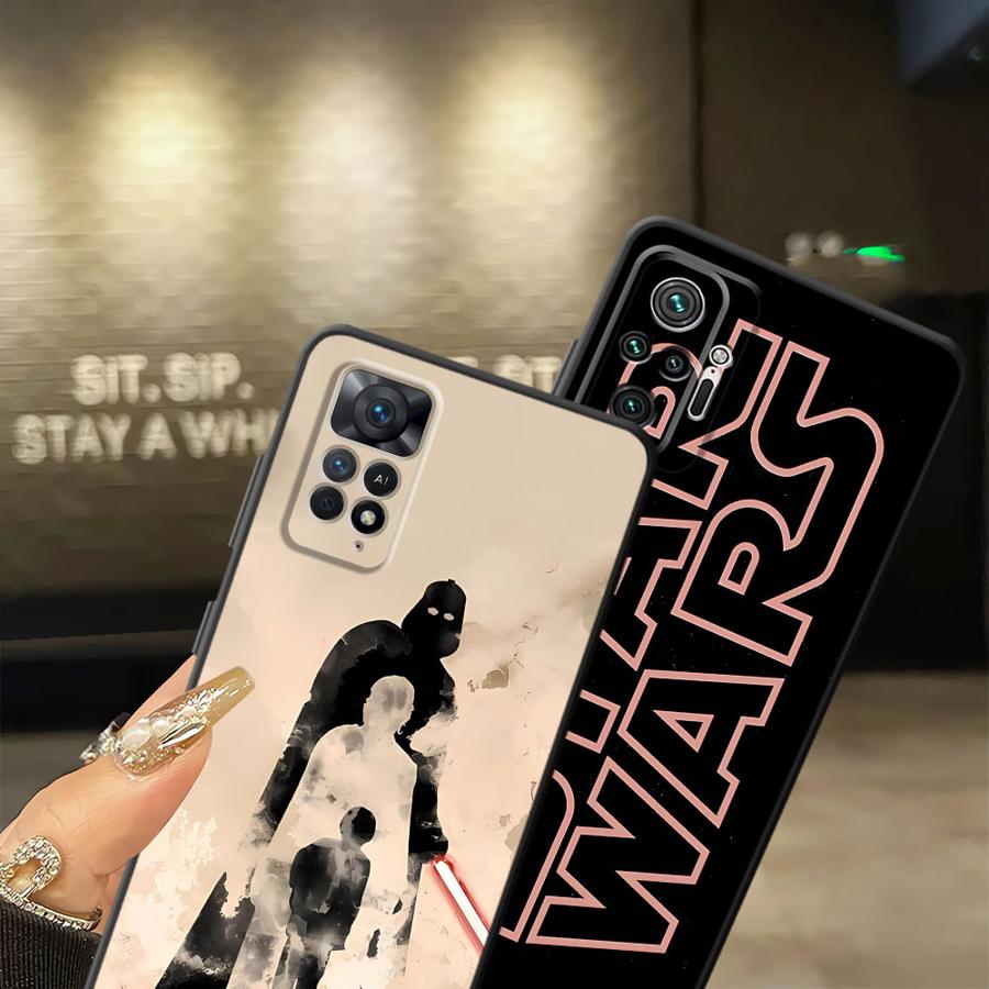 Funda Phone Cover Case for Xiaomi Redmi Note 10 11s 12s 9 14 11 10S 9S 13 Pro Plus 12 Pro 7 8 Cool A- Anakin S-Skywalker