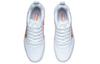 Li Ning NO.258 Slip Resistant Abrasion Resistant Low Top Skateboard Shoes Unisex White Orange AGCR201-1