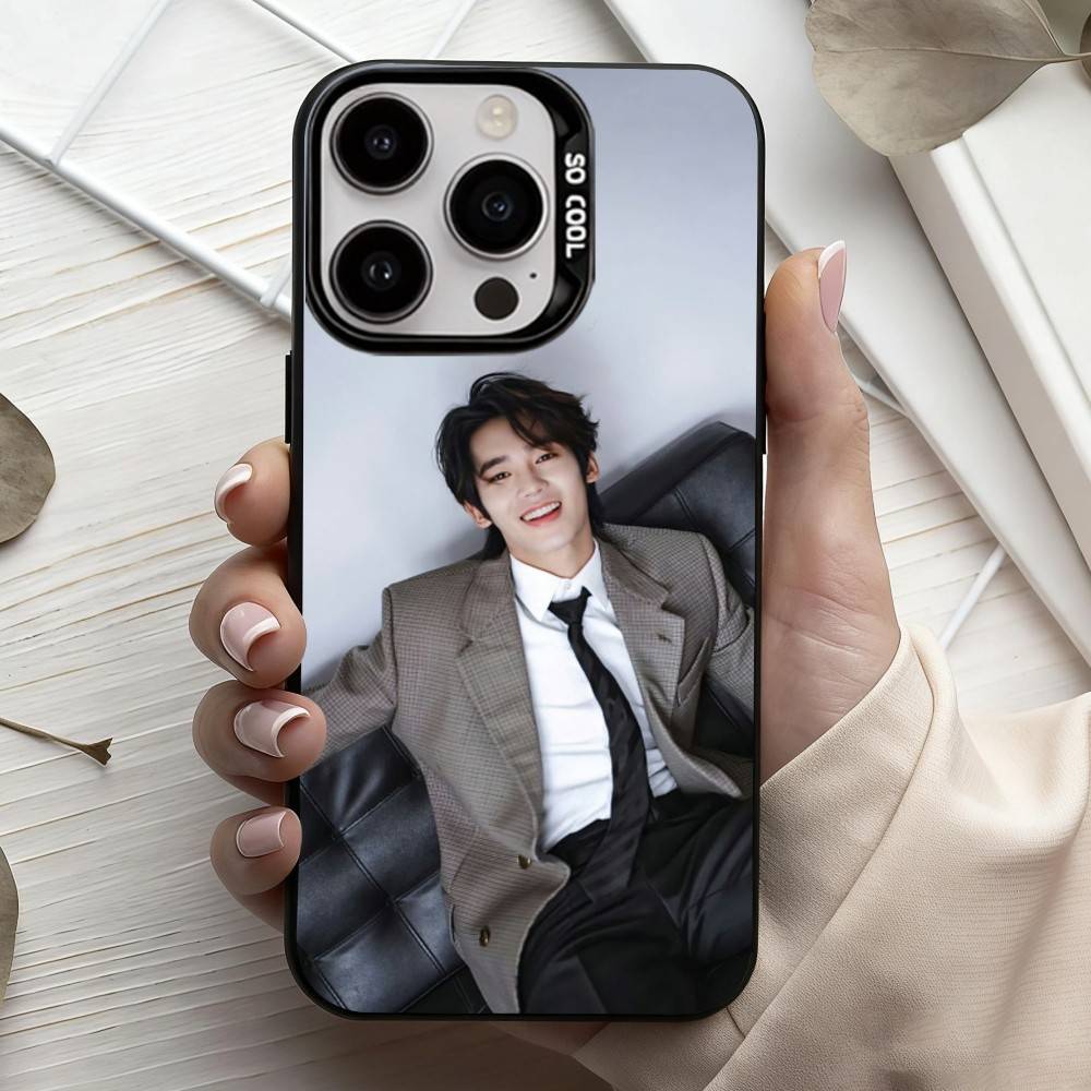 

dashing Actor Y-Yu Shi Phone Case For iPhone17,16,15,14,13,12,11 Plus,Pro Max Black Candy silver phone case iPhone11PROMAX