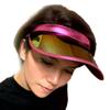 2023 Unisex Candy Color PVC Sun Visor Hat - Spring/Summer UV Protection