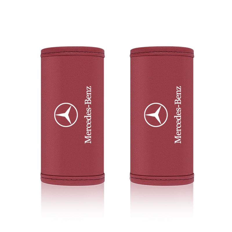 

Защитная накладка на ручку на крыше салона автомобиля, ручка двери автомобиля, ручка ручного тормоза для Mercedes-Benz AMG W204 W203 W212 W211 W124 W210 GLC GLE E CLA GLA 2Pcs