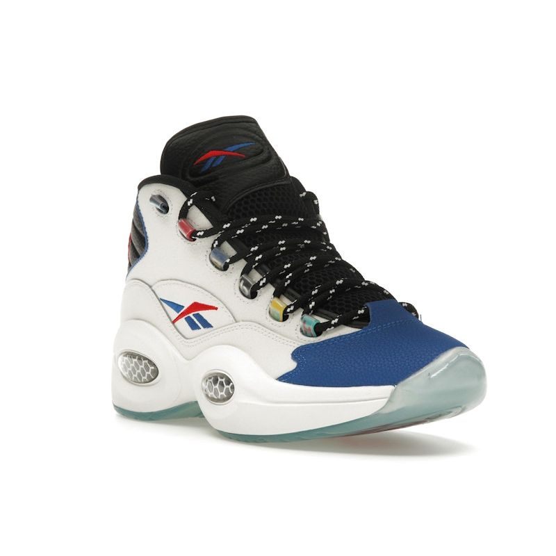 Reebok Question Mid Men Chalk Core Black Vector Blue GW8858