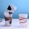 Animals Glass 300ML Creative Cute Cartoon Cat Paw Water Bottle Milk Juice Frosted Drinking 3D Shape Cold Drink Mug Coffee Cup