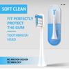 1pcs Replacement Electric Toothbrush Heads PP POM and Soft Bristles