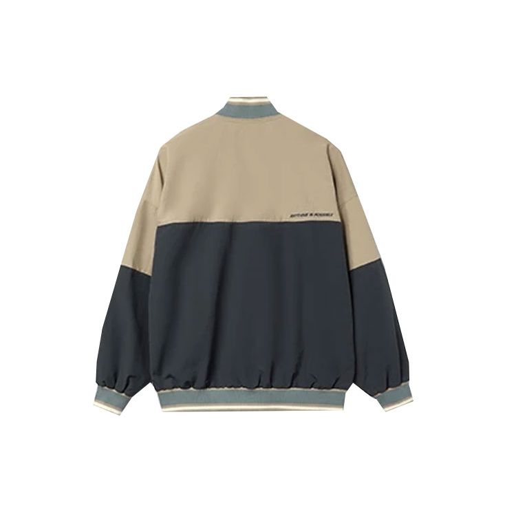 Li Ning Sports Trend Series Water-Resistant Loose Color-Block Jacket Unisex Jacket Brown Black AJDR383-4