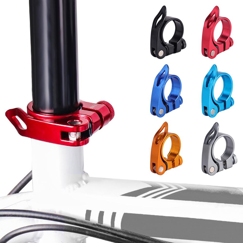 Clemă de șa pentru bicicletă super ușoară, din aliaj CNC, clemă de șa pentru bicicletă de munte, din titan, pentru 27,2/30,8/31,6 mm