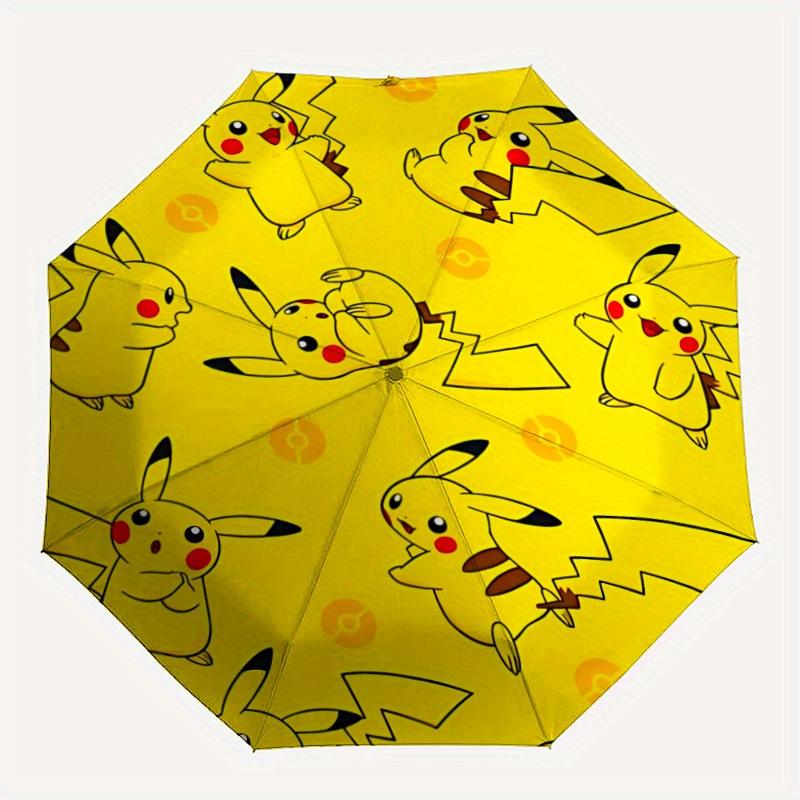 

Pikachu Poké Ball Automatic Open Umbrella Compact Foldable Design, Durable Fabric for Casual Birthdays, Christmas s a0820051