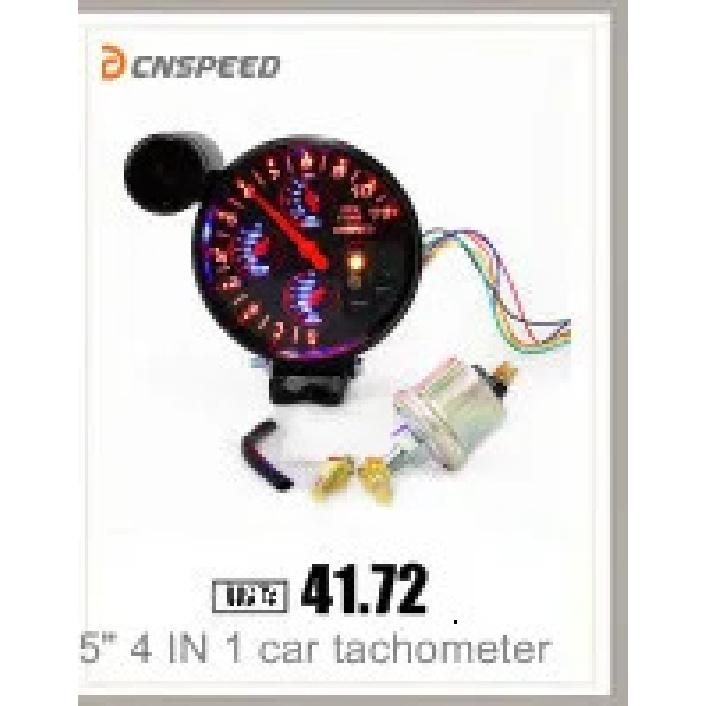 2" 52mm 12v/24v Universal Car Auto 40-120 Celsius Digital Water Temperature Gauge Racing Water Temp Meter With Sensor