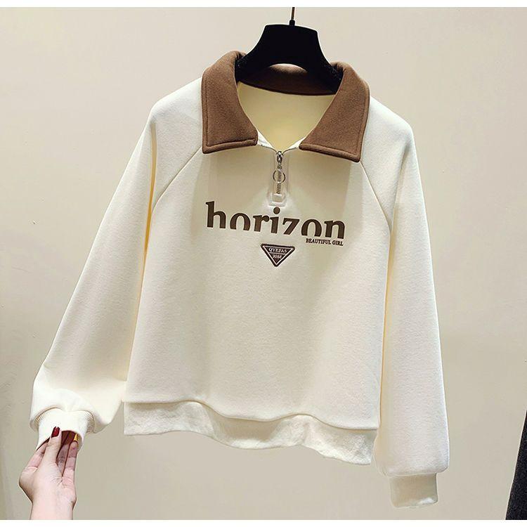 Streetwear Letter Print Hoodies Women Oversized Y2k Zip Up Hoodie Sweatshirts Harajuku Sportswear Korean Pullovers K Pop Clothes
