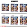 2pcs 2D flat printing Merry Christmas Curtain Festive Snow Christmas Fabric Without Electricity Party & Holiday Decor Perfect