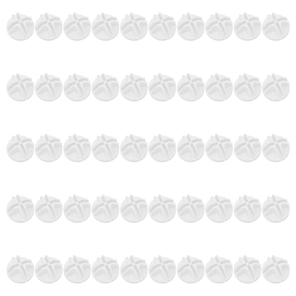 100Pcs Modular Wardrobe Clips Eco Friendly ABS Plastic Connectors For DIY Shelves Storage Organizer Cube System