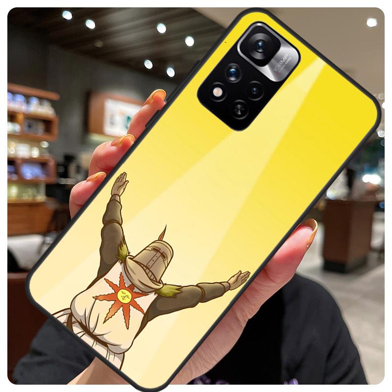 Praise the Sun Dark Souls For Redmi Note 11 Pro Case For Redmi Note 12 8 9 10 Pro 8T 9S 10S 11S 12S 12C 9C 10C Coque