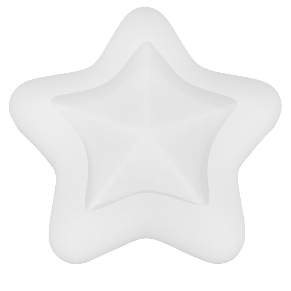 White Seastar Marine Series 15.5cm Box Mould Silicone Resin Mould  Decorative Ornament