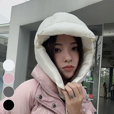 Winter Warm Fake Padded Hood Padded Hat