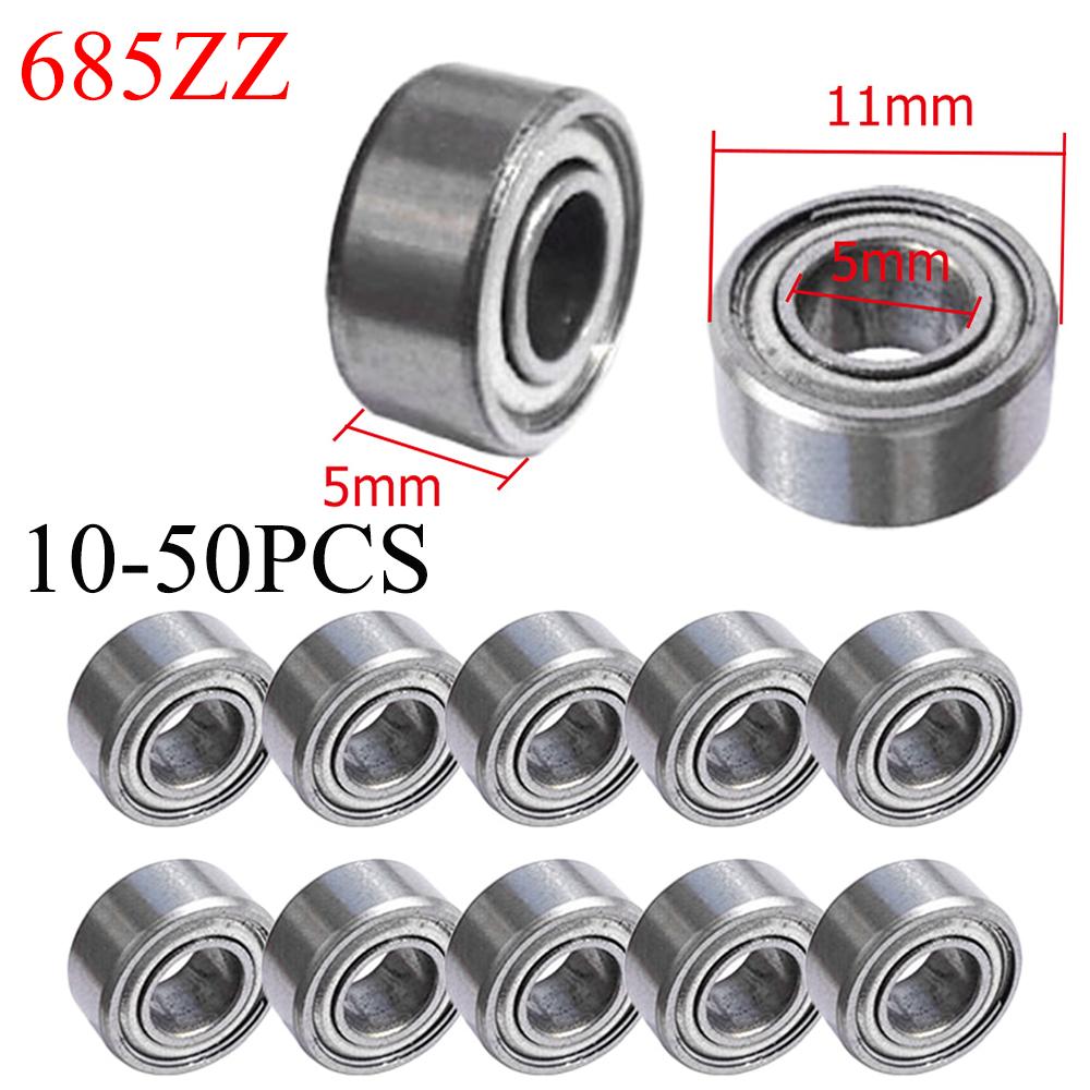 10-50pcs Ball Bearings Deep Groove Miniature Bearings For Skateboard Scooter 3D Printers Bearings 623ZZ 608ZZ 6900ZZ 687ZZ