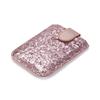 Adhesive Sticker RFID Blocking Credit Card Holder Glitter Bling Cell Phone Wallet Case  Bus Card