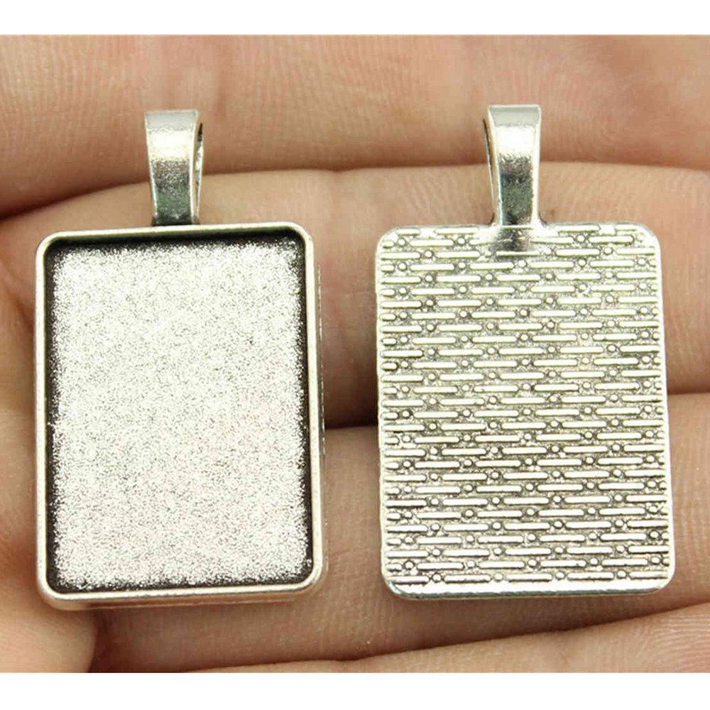 Owalna szklana baza kaboszonowa, oprawa, ramka pasująca 18x25mm 13x18mm, akcesoria, części, męska biżuteria, masywna, oryginalna dla Ciebie