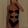 2024 European & American One-Piece Skirted Swimsuit: Flounce Tummy Control, Slimming & Sexy Wrap for Women