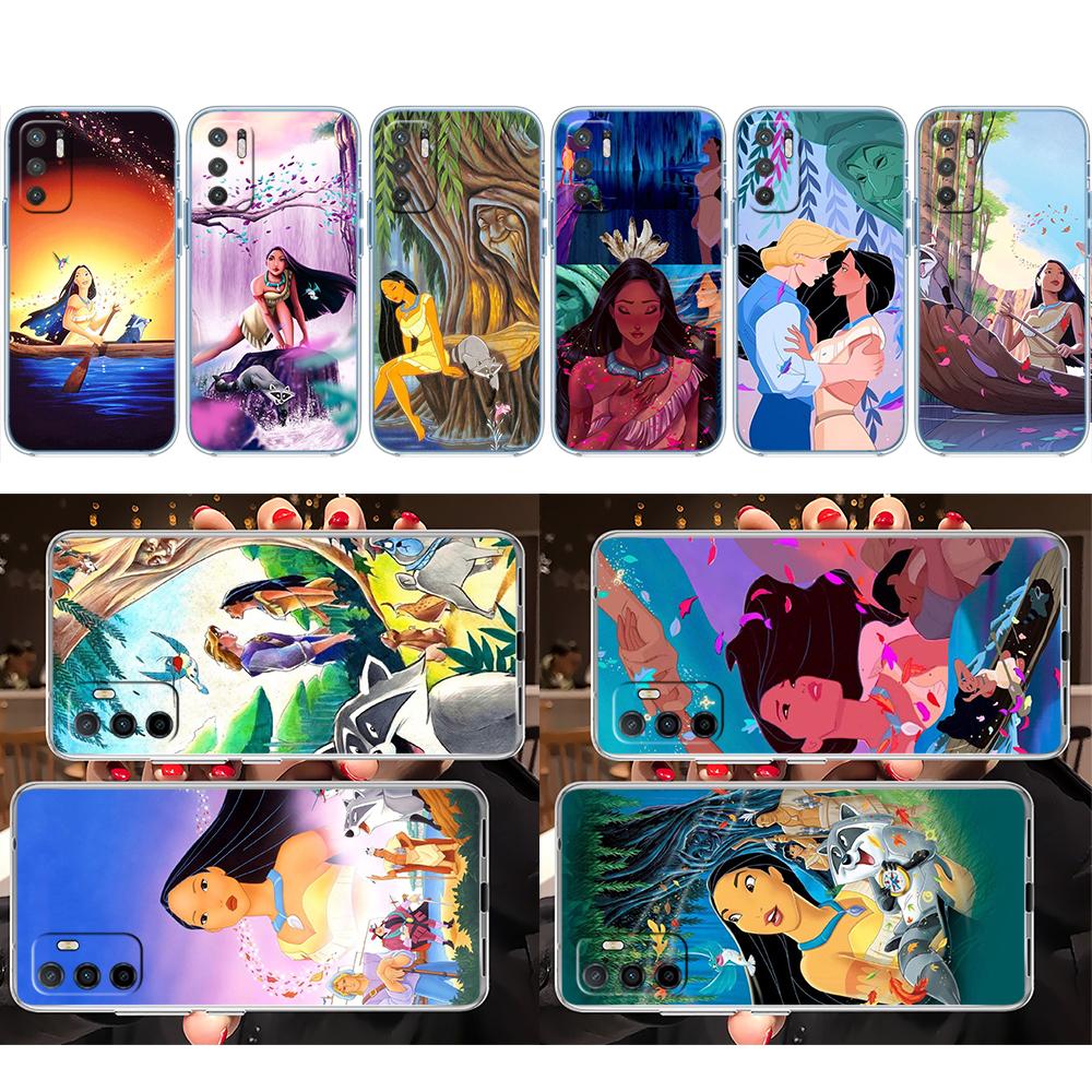 CJ41 Disney Pocahontas Case for Motorola Moto G40 G04 G05 One Ace Action  Fusion + Plus Hyper Macro Vision Zoom